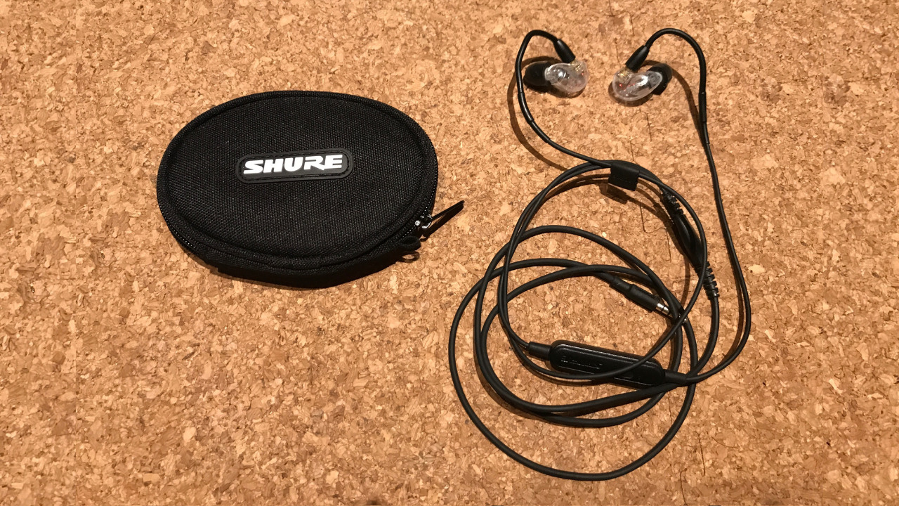 ドラム用モニターイヤホンにおすすめ Shure Se215 レビュー ヒゲマメ夫婦の良品探求記
