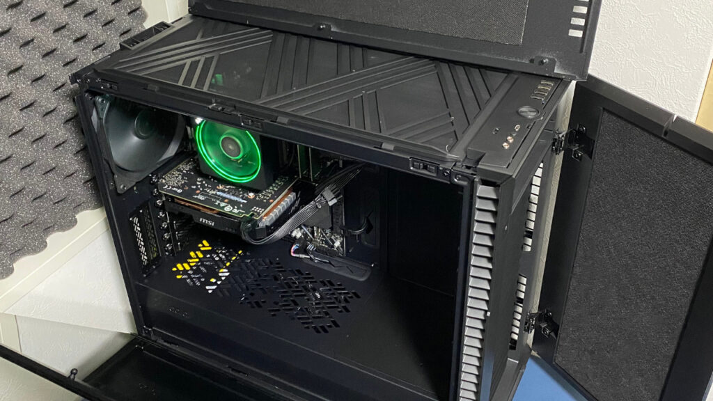 DTM用パソコンをPCショップarkに 
