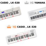 【2022年】光る鍵盤の電子キーボード・ピアノ オススメ3選 – 音 
