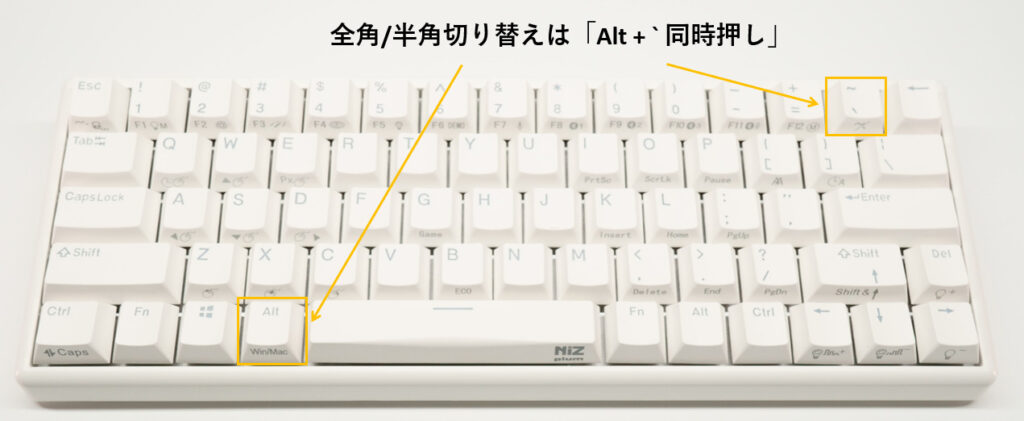 値下げ相談可】Niz ややこしく Atom66 キーボード 英語配列